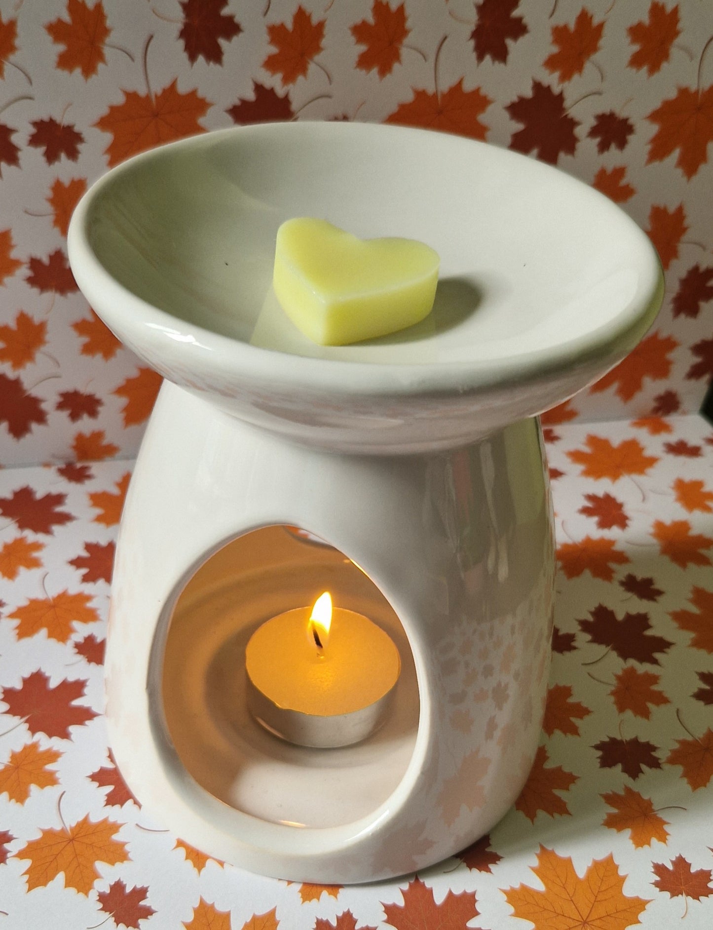 White Ceramic Wax Burner