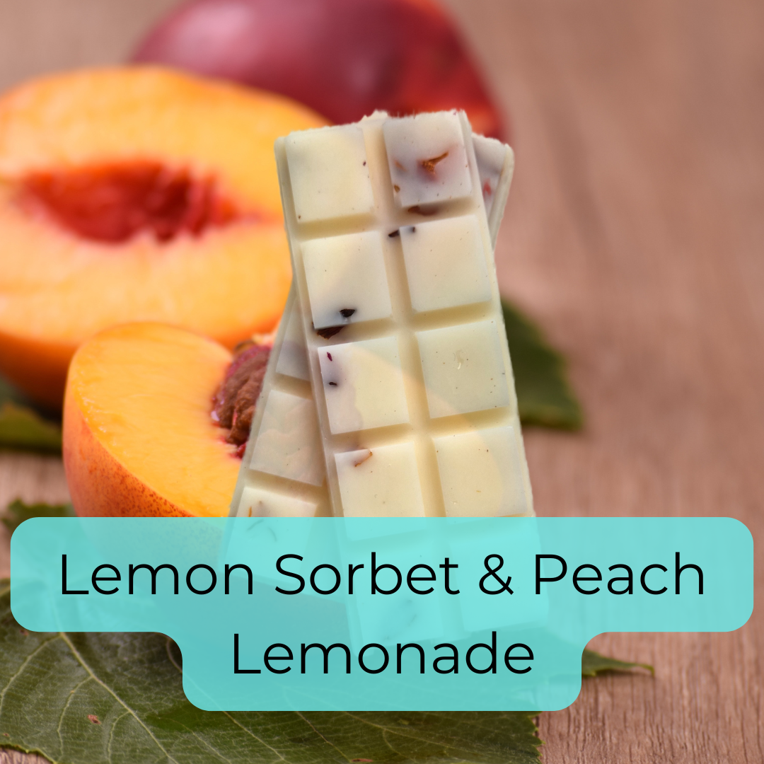 Lemon Sorbet & Peach Lemonade Snap Bar
