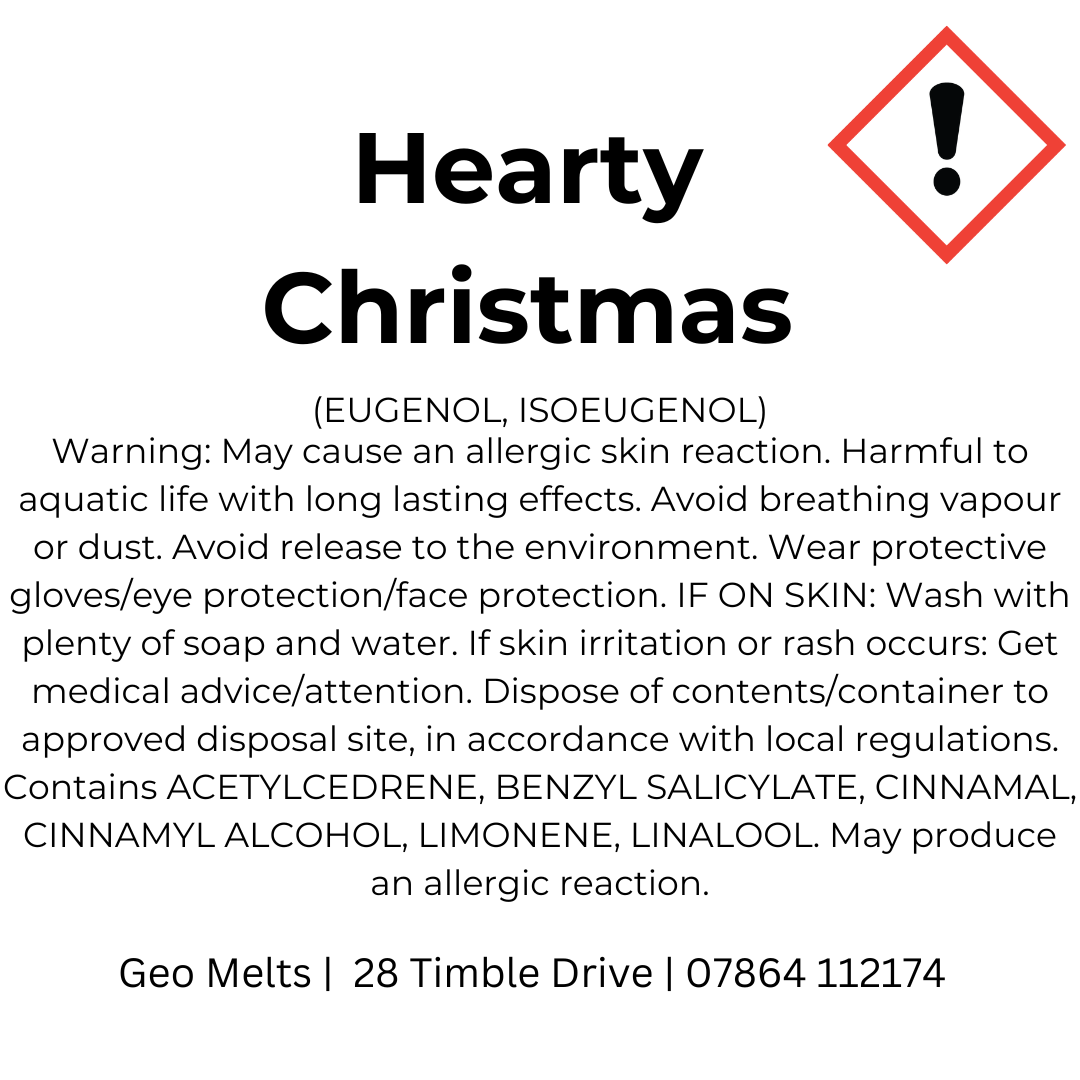 Hearty Christmas Snap Bar - Sale