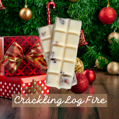 Crackling Log Fire Snap Bar - Sale