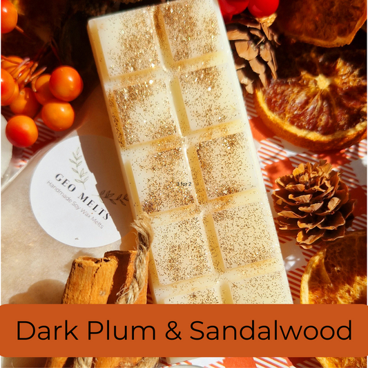 Dark Plum & Sandalwood Wax Melts